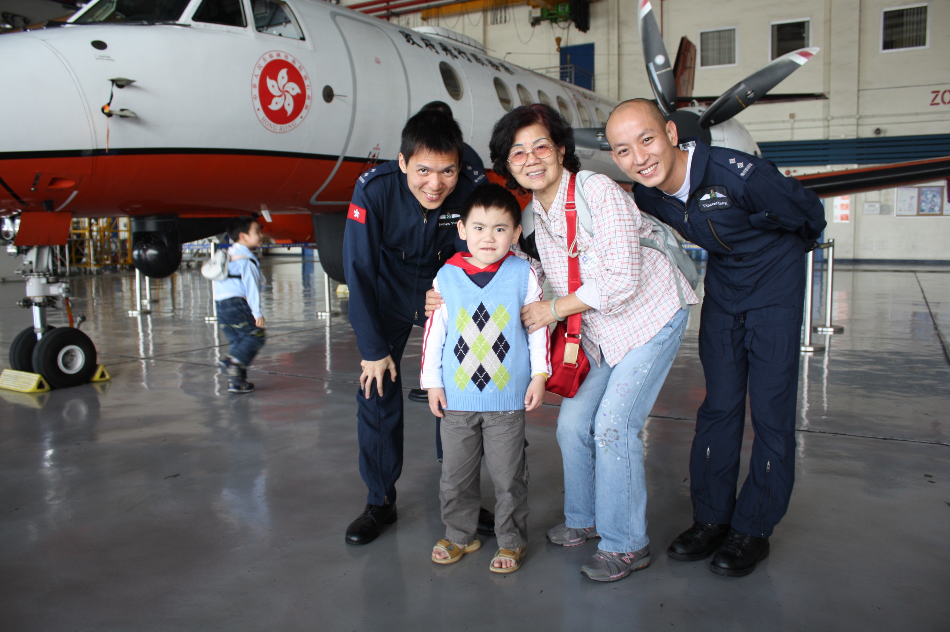 Visits to Cathay City and Government Flying Service